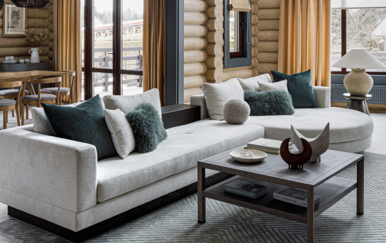 Угловой Бруклин: диван для просторных гостиных