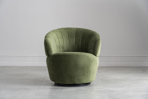 Крутящееся кресло Шик зеленое