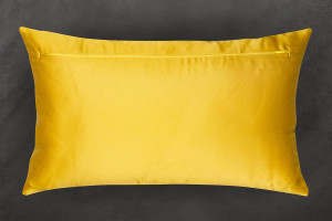 Подушка Геометрия 30х50 см жёлтая