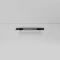 Ручка Linear Plate Gun metal Small