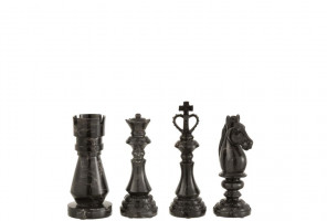 Декоративная фигурка Шахматы черная (в ассортименте)