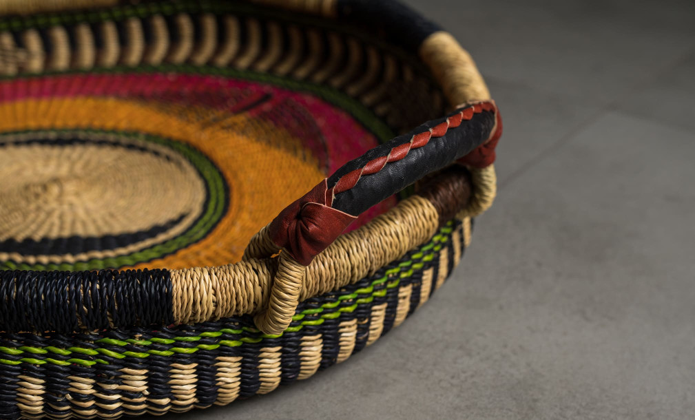 Блюдо декоративное Weave Nyaamah