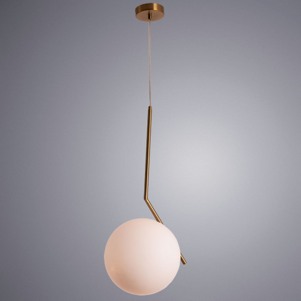 Подвесной светильник Bolla-Unica бронза диаметр 30