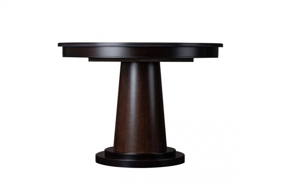 Обеденный стол Лутон 110(150)х110 см круглый раскладной