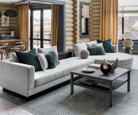 Угловой Бруклин: диван для просторных гостиных
