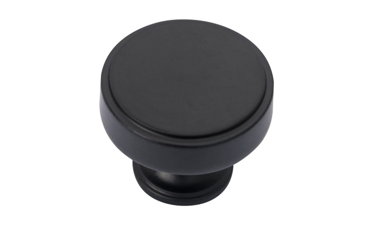 Crofts & Assinder Ручка-кнопка 35 мм, цвет черный