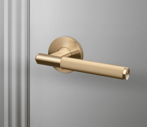 Ручка дверная Lever handle Linear brass (комплект 2 шт)